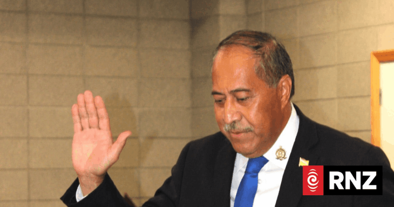 Close vote sees Niue’s Dalton Tagelagi back in as prime minister
