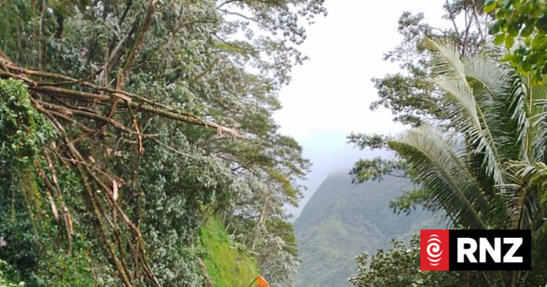 School closures, landslides caused by heavy rain in Tahiti region