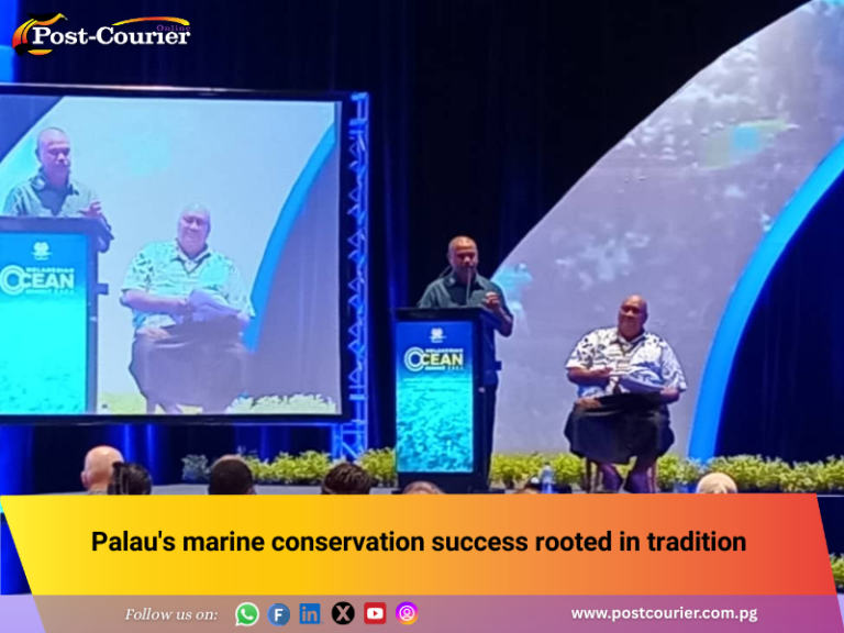 Palau’s marine conservation success rooted in tradition
