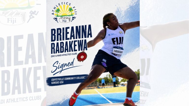 US athletics scholarship for Rabakewa – FBC News