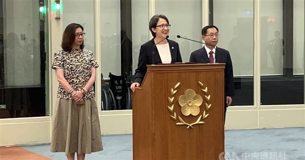 Hsiao says Palau trip highlighted benefits of bilateral ties, cooperation