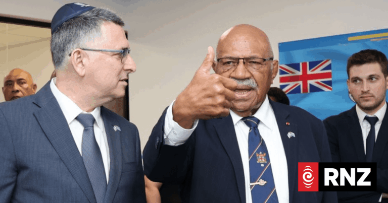 Fijian PM Rabuka rejects criticism over new Israeli embassy