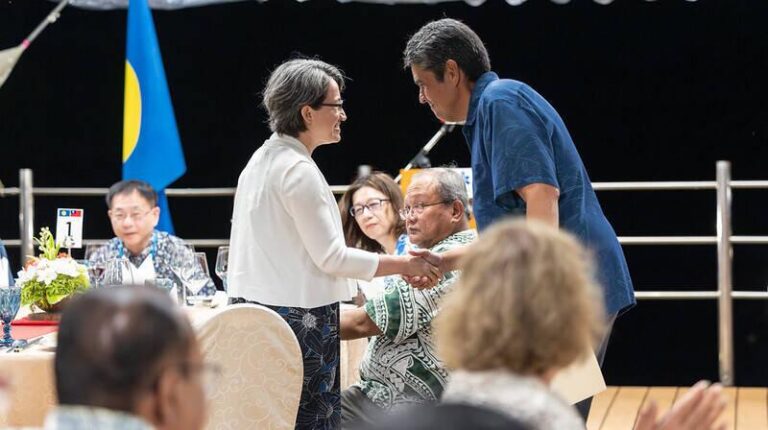 Palau president affirms Taiwan sovereignty during Hsiao’s visit