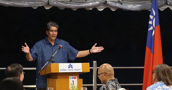 Palau president affirms Taiwan sovereignty during Hsiao’s visit