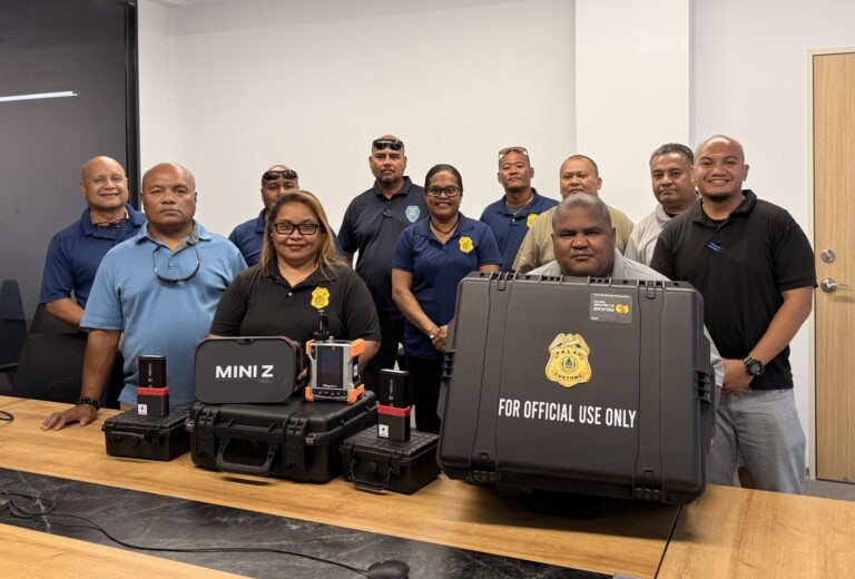 Palau Customs Receives Japan-Funded Drug Detection Technology to Strengthen Border Security