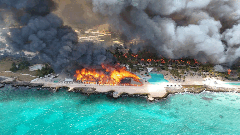 Woman killed, 1,700 evacuated in beach hotel fire – FBC News