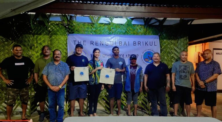 Four Aimeliik students receive inaugural Rengulbai Brikul scholarships
