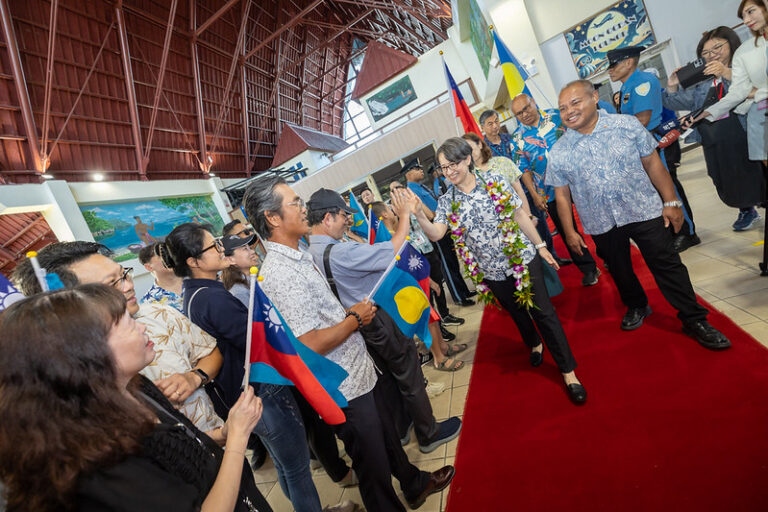 Vice President Hsiao arrives in Palau -News releases-News & activities|Office of the President Republic of China(Taiwan)