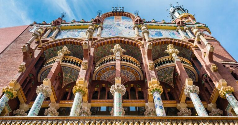 The Palau de la Música Catalana, the only concert hall in the world recognised by UNESCO