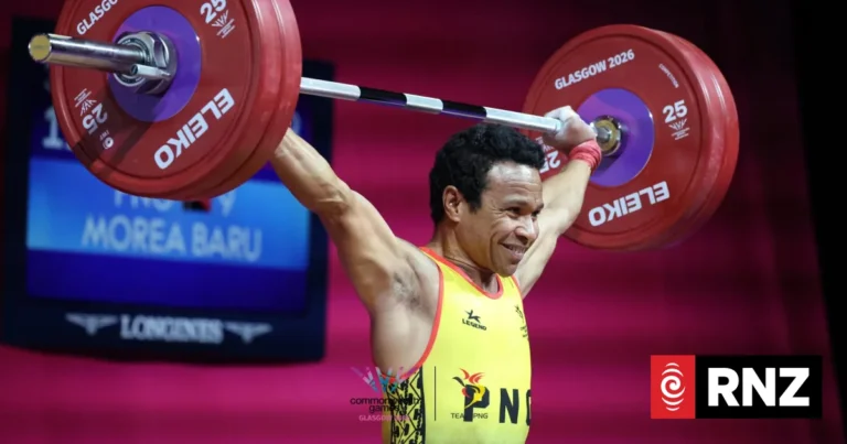PNG’s Morea Baru claims Pacific Islands’ first medal at Glasgow Commonwealth Games