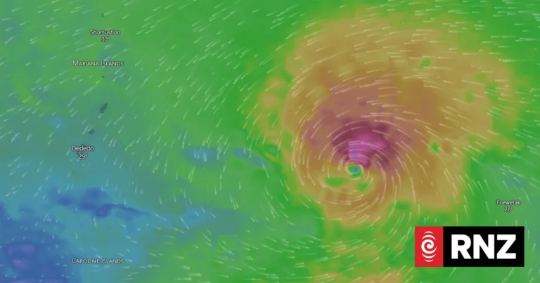 Northern Marianas warned to prepare for super typhoon Bavi