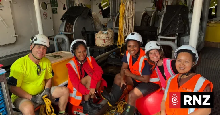 Pasifika women aboard the ‘Floating University’ champion data-driven ocean management