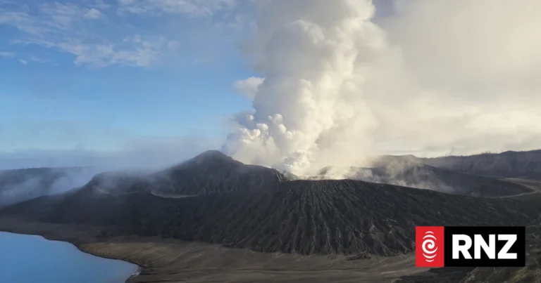 Ash from Ambae volcano grounds flights in Vanuatu