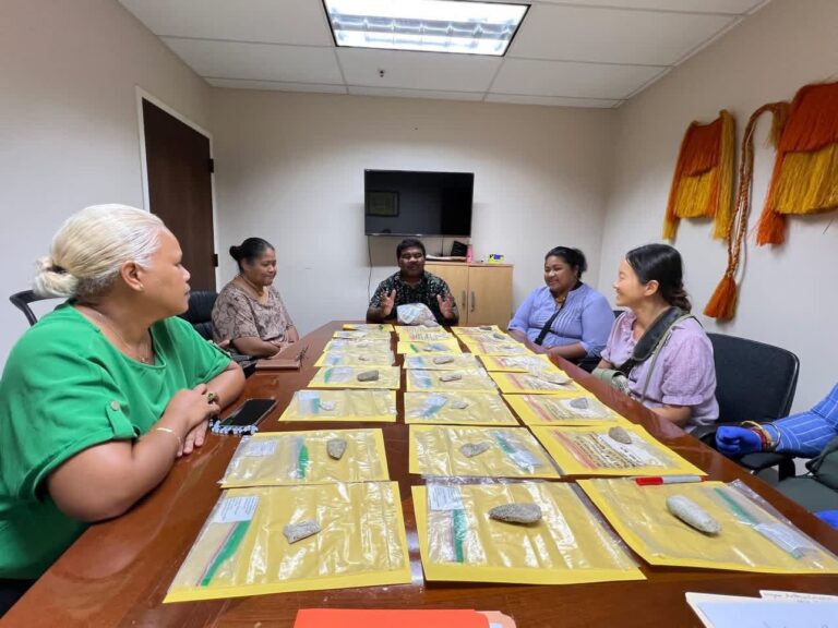 Angaur School Named Custodian of Island’s Ancient Artifacts