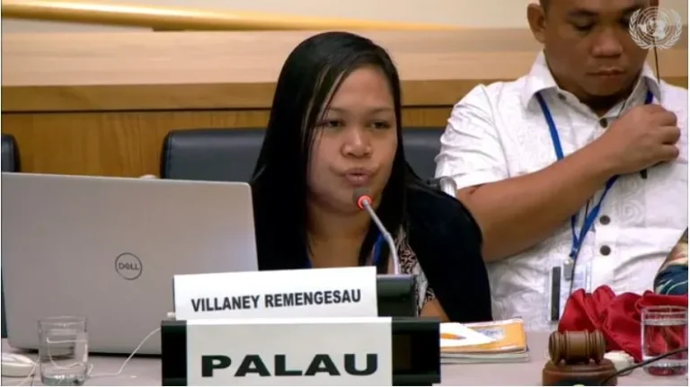 Palau Congress Honors Remengesau’s Historic UN Disability Rights Election