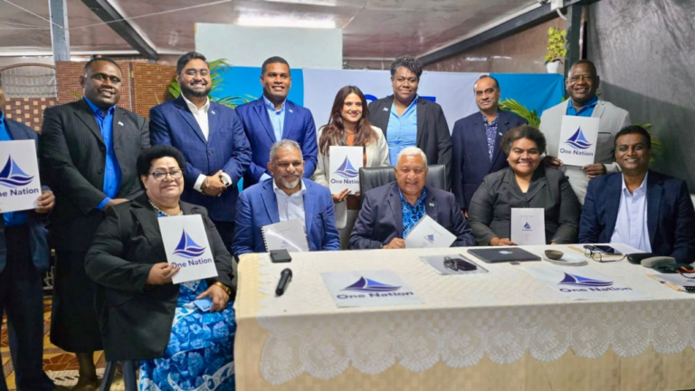 Bainimarama endorses new One Nation Party – FBC News
