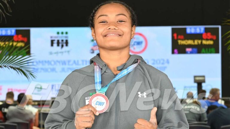 Turaganivalu and Claude for IWF Youth Championships – FBC News