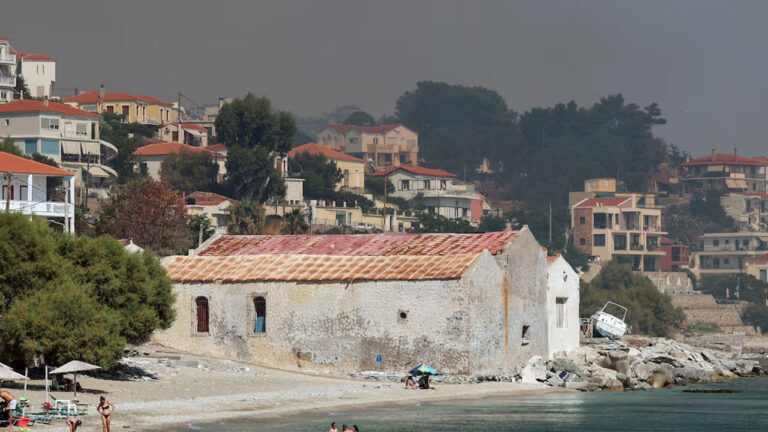 Three Greek firefighters killed as wildfires strike further east in Europe – FBC News