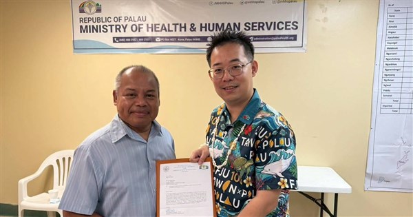 Palau appoints Taiwanese scholar as health minister’s special adviser
