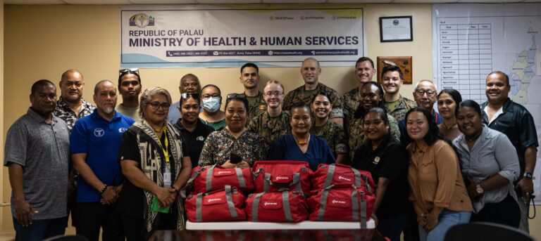 Koa Moana 25 U.S. Marines and Sailors Lifesaving Kits Empowering Palau in Time for Pacific Mini Games > U.S. Pacific Command > News