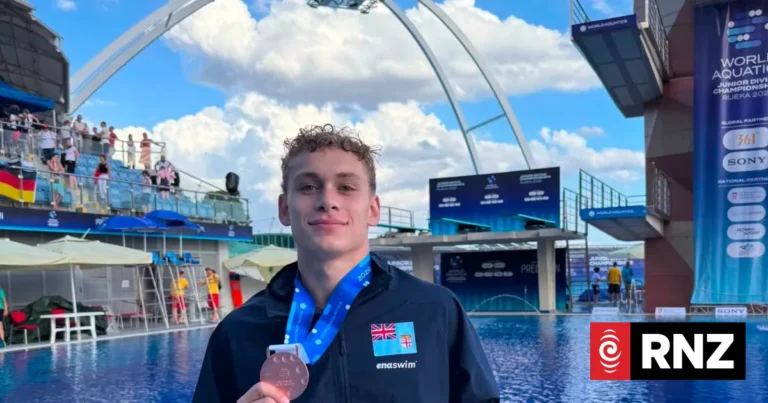 Teen aquatic diver wins bronze for Fiji at World Junior Diving Champs