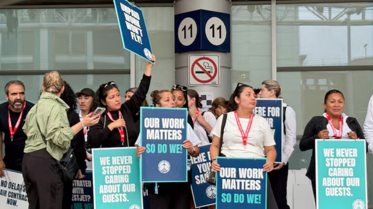 WestJet flight attendants to end strike after reaching tentative wage deal – FBC News