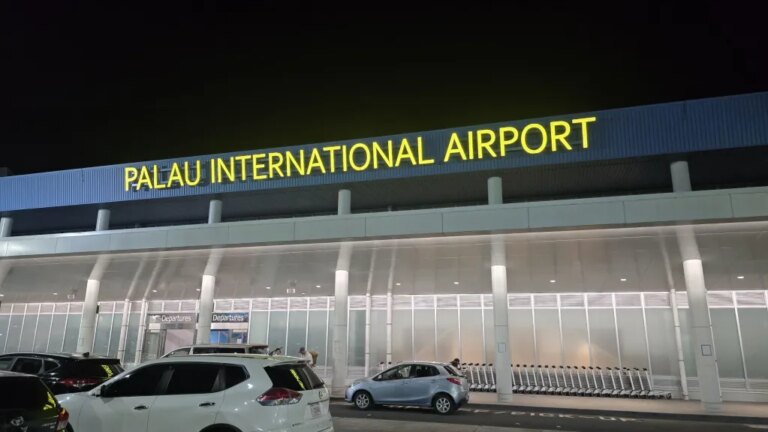 Three arrested at Palau airport after 337.82 grams of meth allegedly found in body cavities