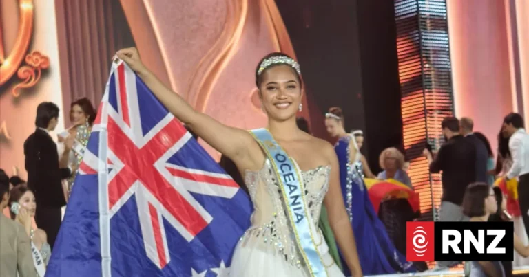 Cook Islander crowned Miss Oceania for the second time at Miss World