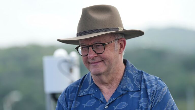 Chinese missile test: Anthony Albanese, Palau President say no equivalence to America as ‘strong’ statement stalls