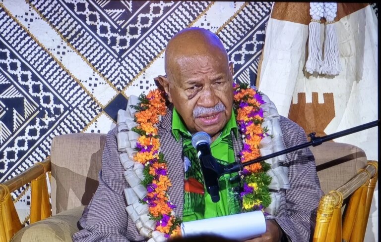 Fiji PM rejects militarisation claims over Ocean of Peace agenda