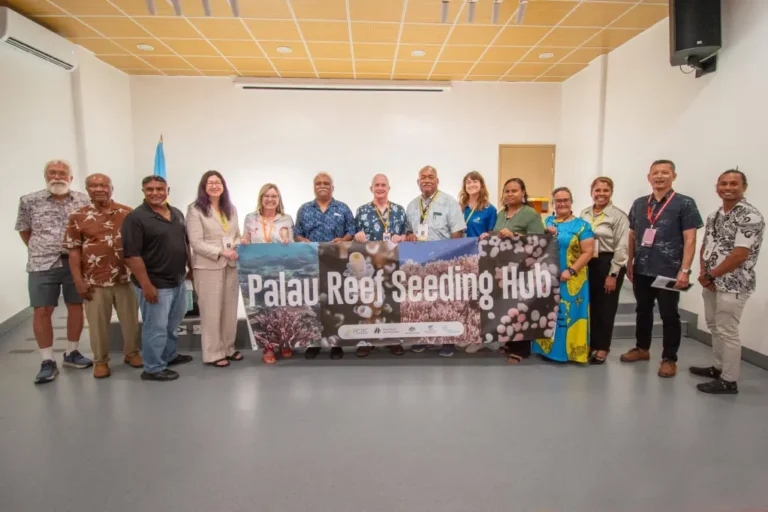 Palau launches first Pacific Reef Seeding Hub to strengthen coral resilience
