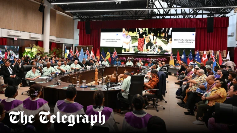 China accused of sending spies to Pacific Islands Forum