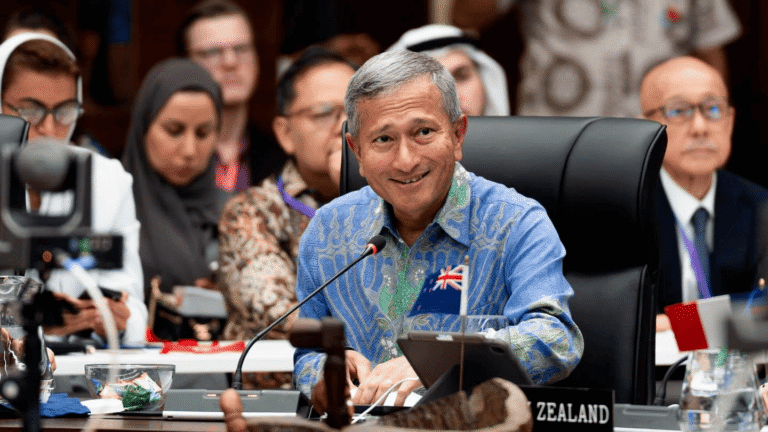Minister Vivian Balakrishnan Visits Palau for 55th Pacific Islands Forum Leaders Meeting